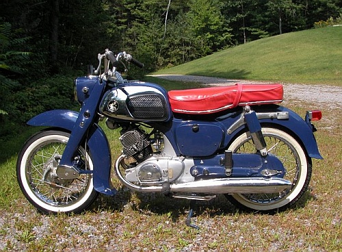 1966 Honda benly 150 #5